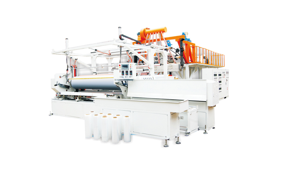 1250 Stretch film machine