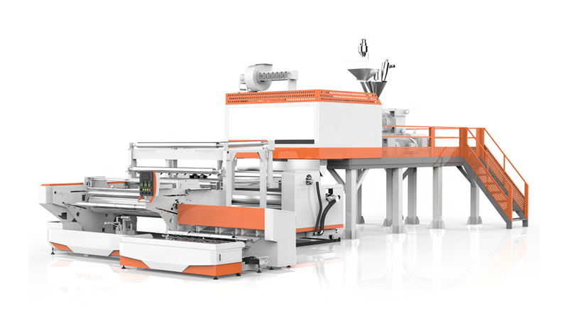 Automatic 2 meters wrapping film machine